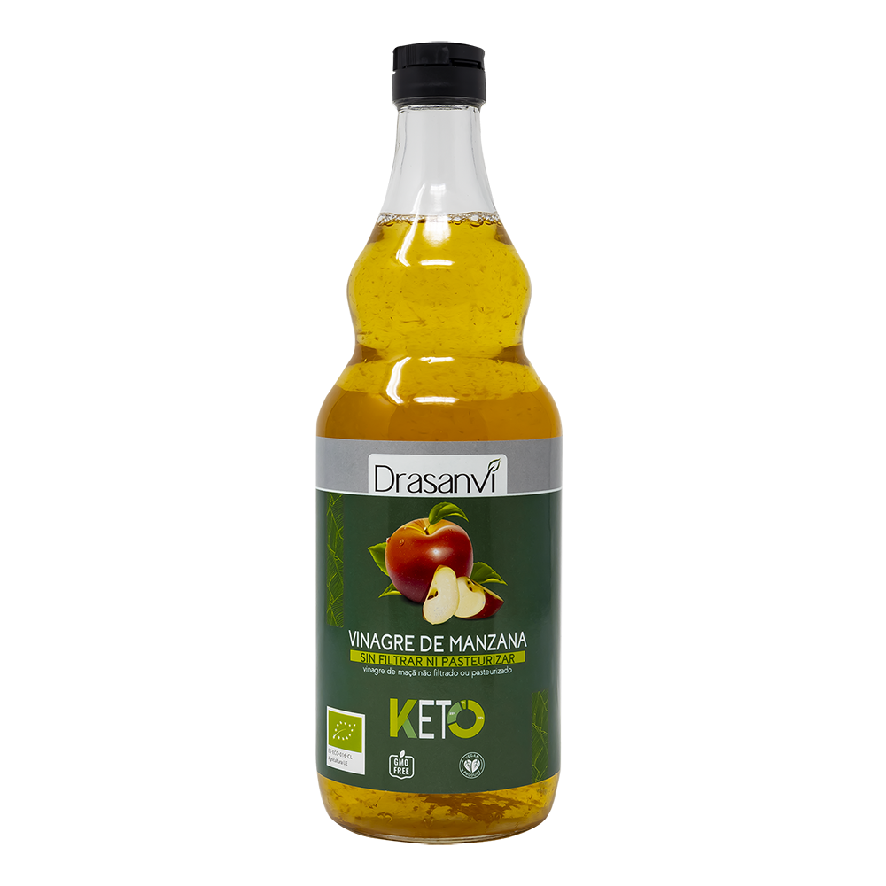 Vinagre de manzana madre sin filtrar Drasanbi sin filtrar 75 cl