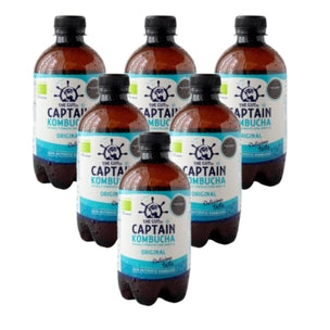 Pack 12 Bebida Kombucha BIO original Captain Kombucha