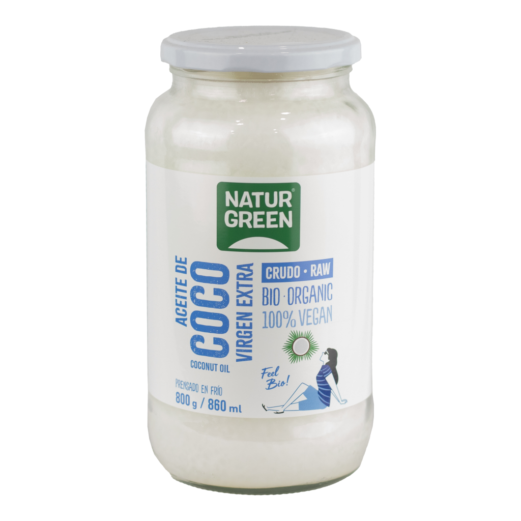 Aceite de Coco Bio Naturgreen Virgen Extra 400gr