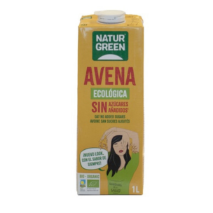 Pack 6 Leche de avena ecológica Naturgreen