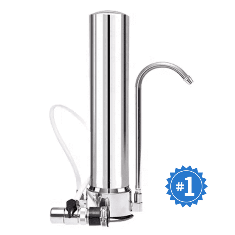 OPCIÓN SOLUCIÓN COMPLETA DUO ACERO SOBRE ENCIMERA