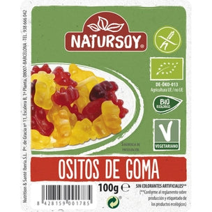Ositos de Gominolas ECO Natursoy 100 gr