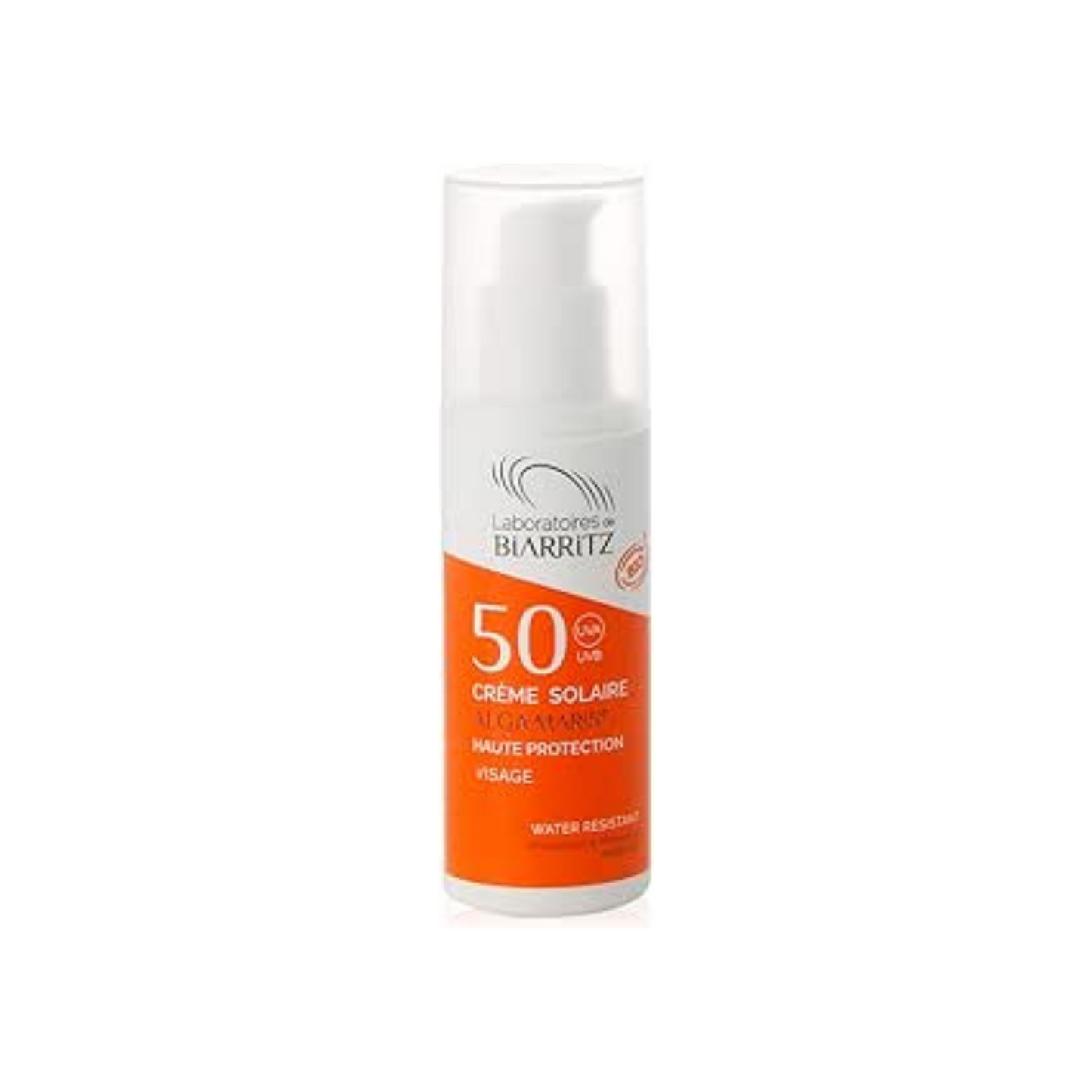 Crema solar facial protector bio Alga maris 50
