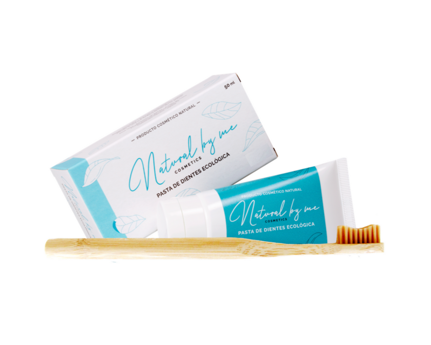 Pack pasta de dientes y cepillo de bambú