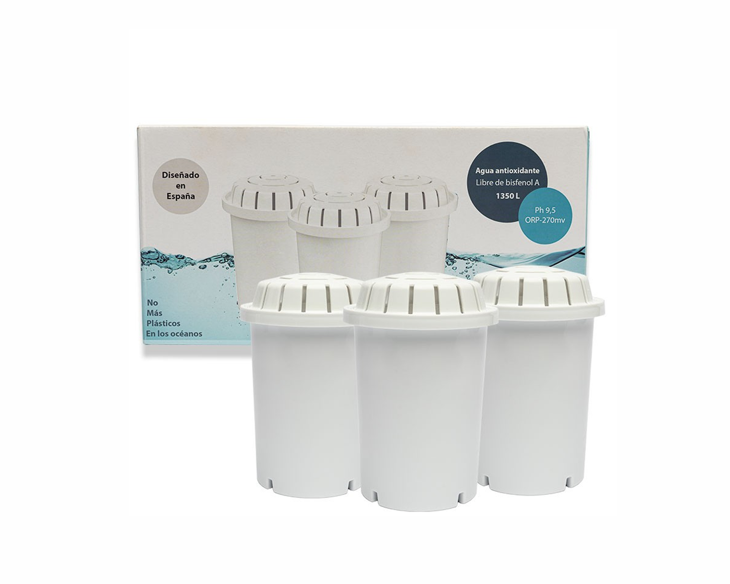 3 x FILTRO DE JARRA ALCAVIDA ALCANIZADORA