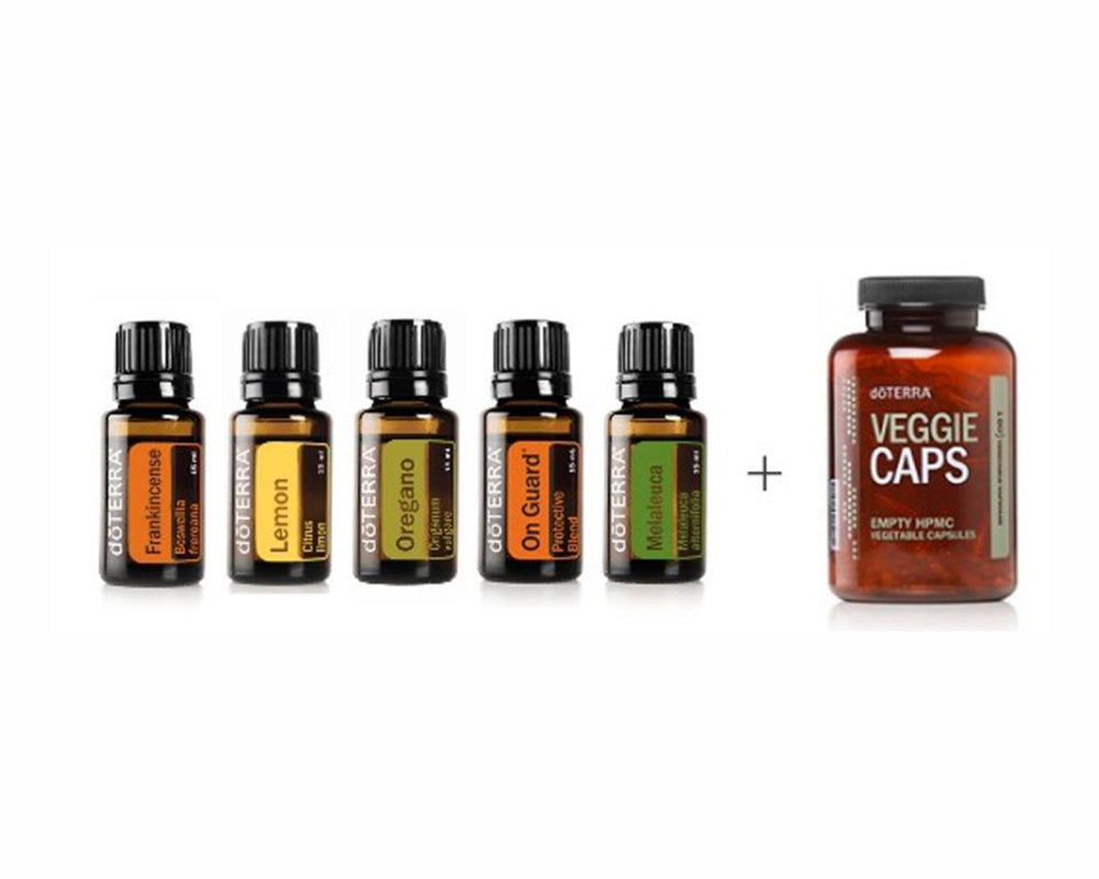 Pack Recovery Bomb - Bomba Antigripal 5 aceites + Veggei caps 294 €
