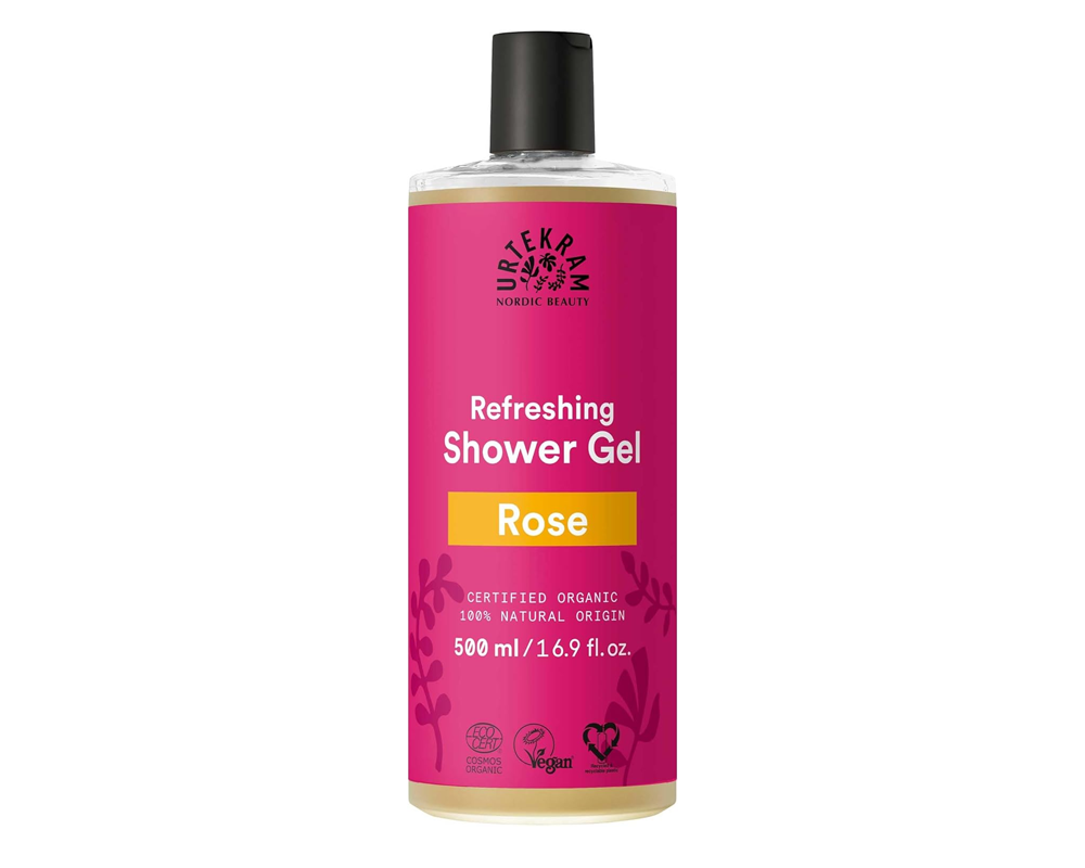 Gel de baño ecológico Urtekram rosas 500ml
