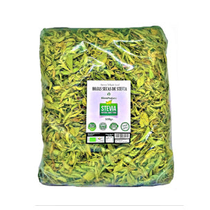 Blendnature Hojas De Stevia Natural 100% Pura Ecologica Y Organica - 500 Gr
