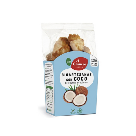 Galletas Artesanas Bio con Coco El Granero